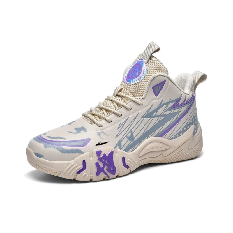 Kuding Cushioning High-Top Basketball Shoes Unisex-1