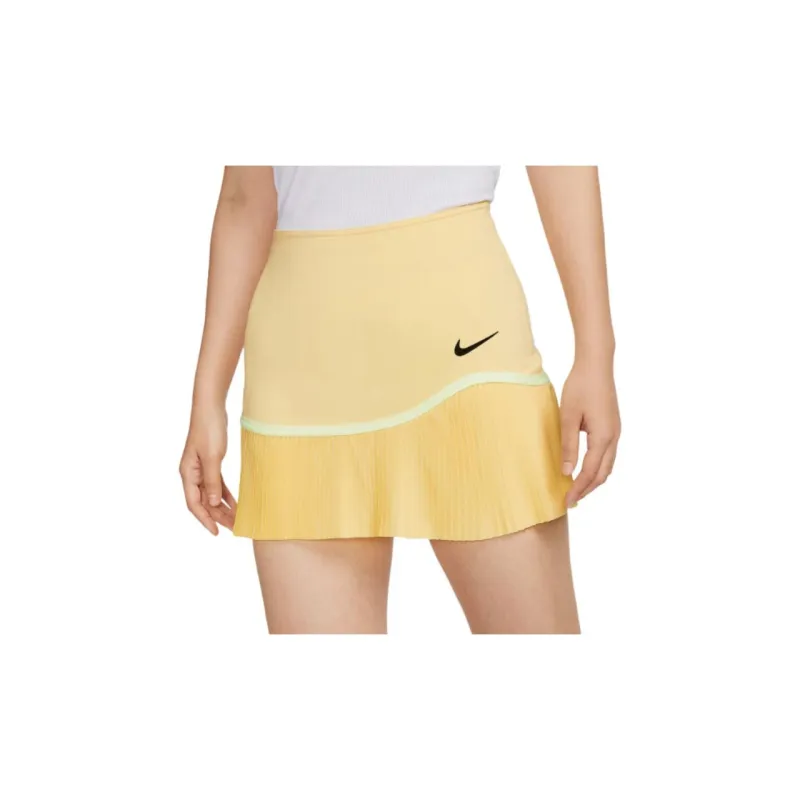 Nike SS24 Casual Short Skirts Women's Soft Yellow-3