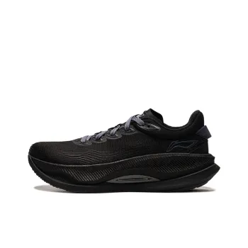 LINING Yueying 4PRO Running Shoes Men Low Top Black/Mountain Blue