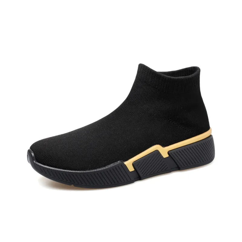 POLAR BEAR Anti-Slip And Wear-Resistant Breathable High-Top Casual Shoes Men's-4