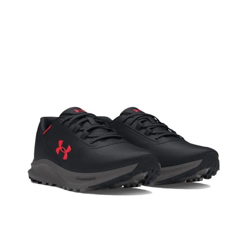 Under Armour Anti Slip Wear Resistant Low Top Running Shoes Men's Black-3