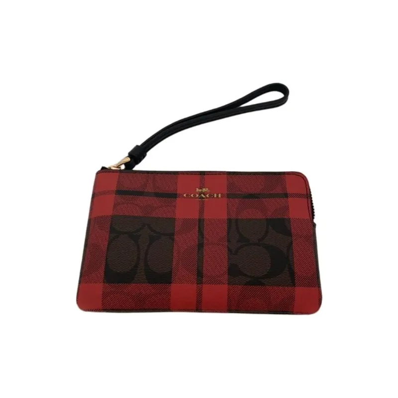 COACH Corner Zip Handbags-4