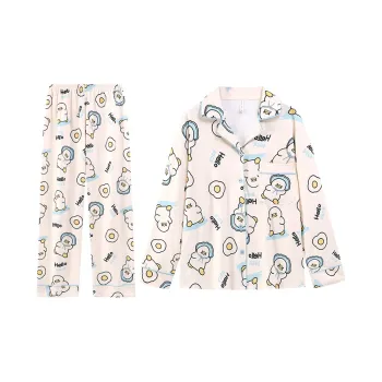 DanceBees Pajama Set Women's Ecru