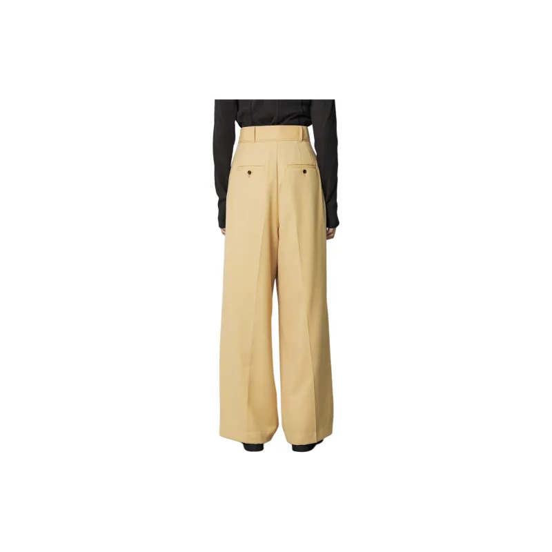 PUBLIC TOKYO FW24 Casual Pants Women's Yellow-2