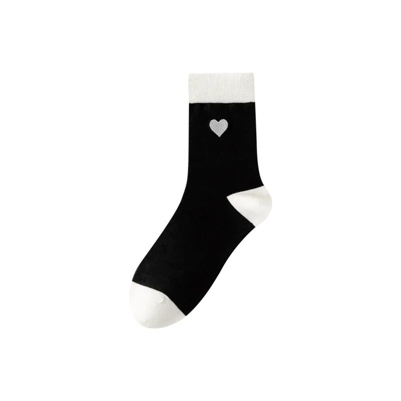 Lan Miao Mid Calf Socks Women's 7 Pack-13