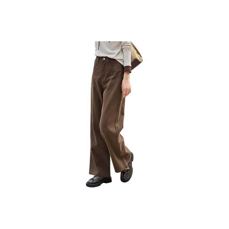 Dme Jeans Women's Coffee-3