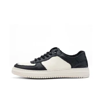 JOSINY Slip Resistant Low Top Stylish Skateboarding Shoes Men's Black Beige 2024