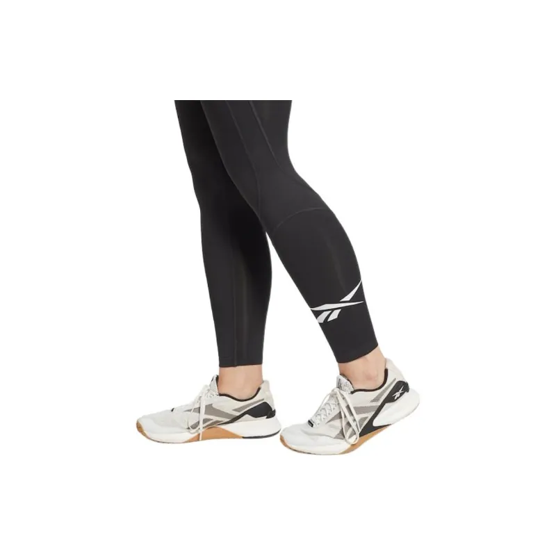 Reebok Workout Ready Vector Leggings Athletic Trousers Women's Black-2