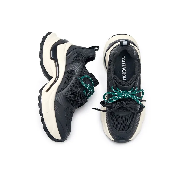 Talitaqoom Lightweight Low Top Chunky Sneakers Women's-4