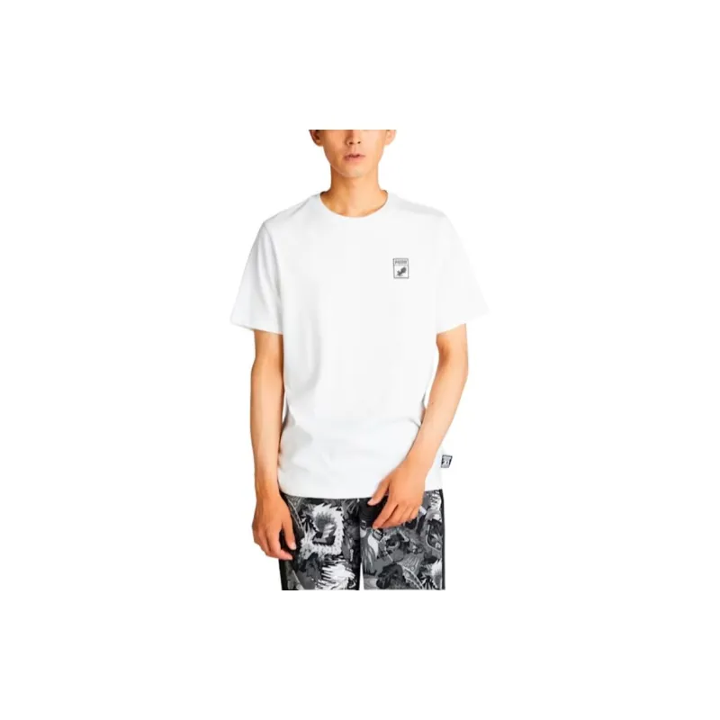 PUMA x MONSTER HUNTER T7 FW24 T Shirt Unisex White-2