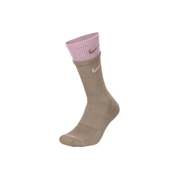 Nike Knee-High Socks Unisex 1 Pack Khaki Pink