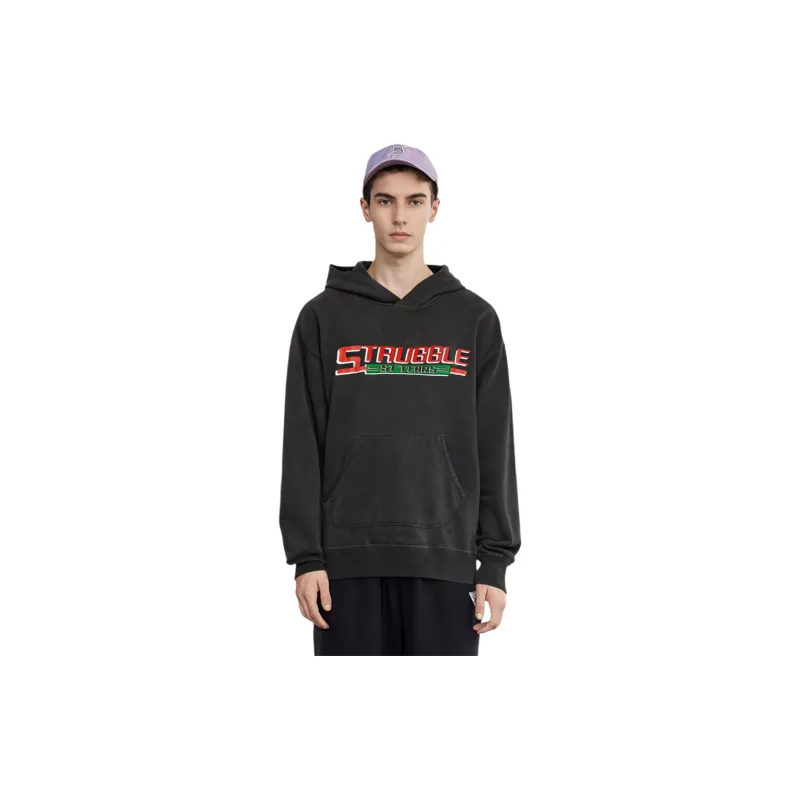 SAINT Mxxxxxx Struggle Tears Cotton Hoodie-2