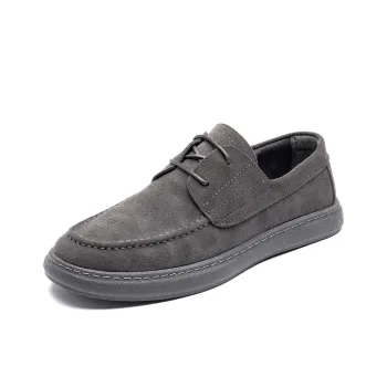 Product B Men's Casual Shoes Men Low Top Brown, Gray