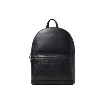 Jimmy Choo Calfskin Backpack Men's Black