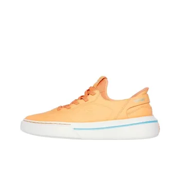 Snoop Dogg x Skechers Snoop One Anti Slip Wear Resistant Low Top Casual Shoes Men's Orange White