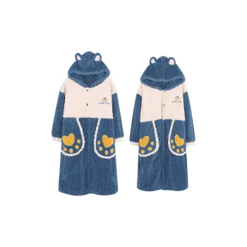 Lan Miao Pajama Robe Women's Blue