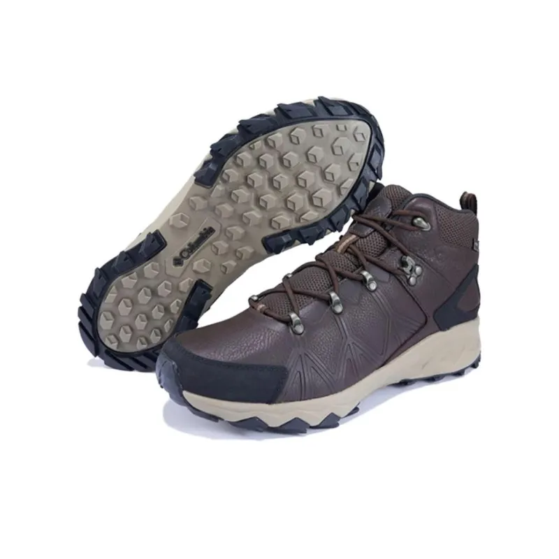 Columbia Peakfreak 2 Anti Slip Wear Resistant Mid Top Trekking Shoes Men's Umber-3