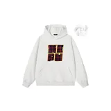 White Heather Gray (Embroidered and Fleece Style)