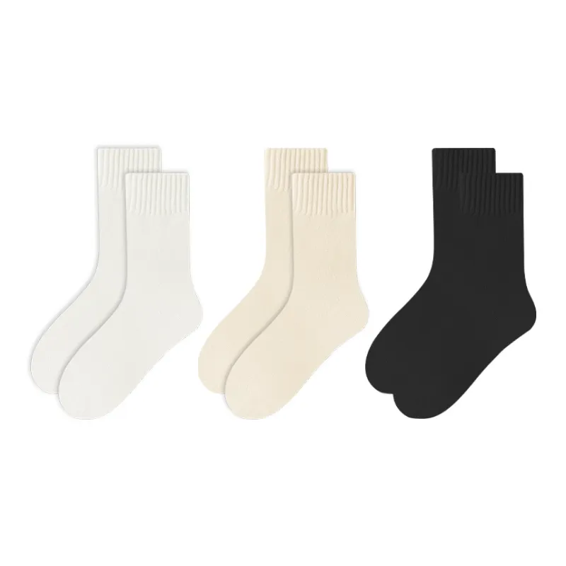 MADALLO Mid Calf Socks Women's 5 Pack-3