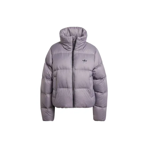 Adidas Originals Regen Puffer Jackets Women's Shadow Trace Gray