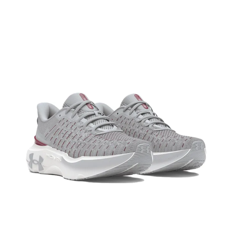 Under Armour Infinite Elite Anti Slip Wear Resistant Low Top Running Shoes Men's Gray-2