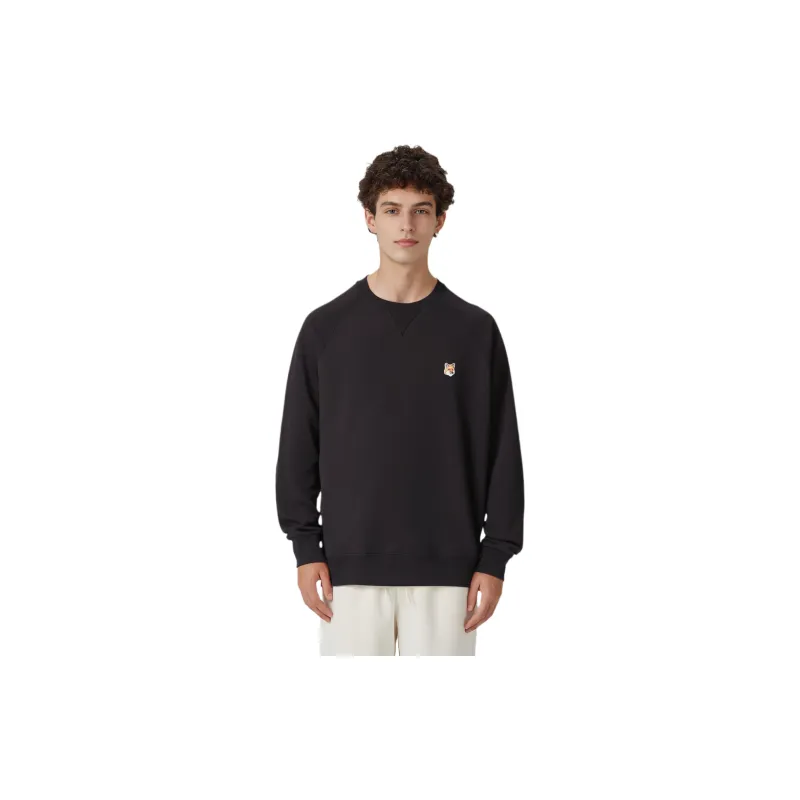Maison Kitsune Fox Head Patch Sweatshirt-2