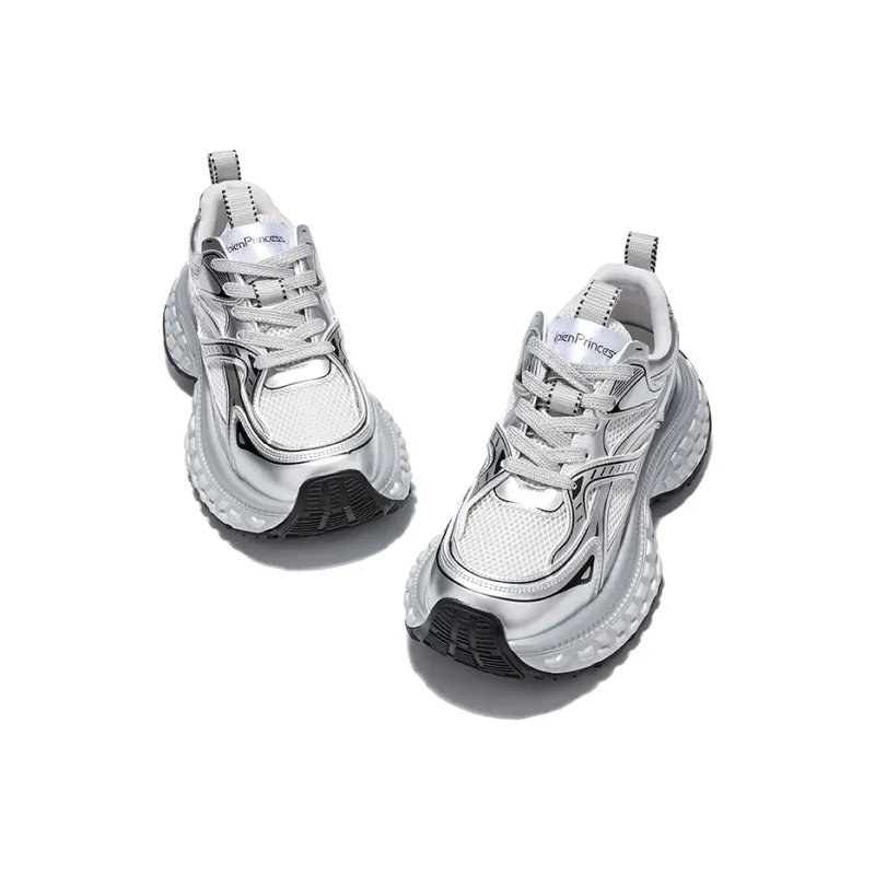 A Poinsettia Princess Low Top Chunky Sneakers Women's-3