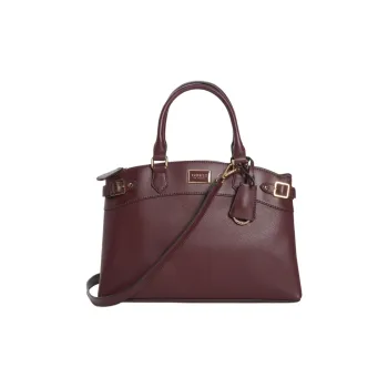 GUESS Artificial Leather Shoulder Bag, Crossbody Bag, Handbag Women's Burgundy