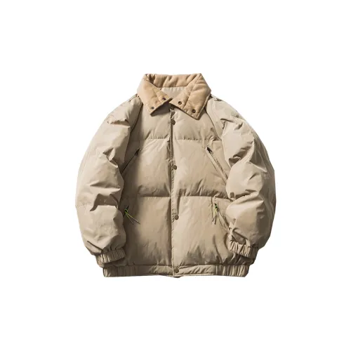 COVER TIME Puffer Jackets Women's Khaki