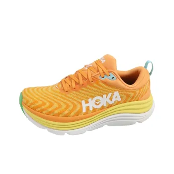 HOKA ONE ONE Gaviota 5 Anti-Slip Wear-Resistant Low-Top Casual Running Shoes Men's Yellow