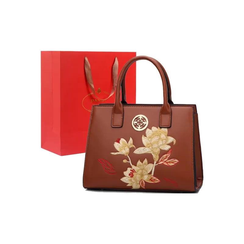 PAYOT Microfiber Synthetic Leather Handbag One Shoulder Crossbody Regular Women's Multicolor-6