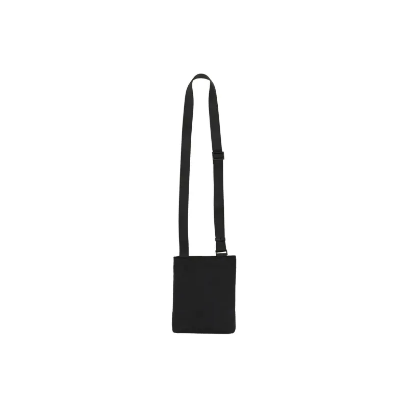 VERSACE JEANS COUTURE Canvas With Leather Shoulder Bag, Crossbody Bag Men's Black-3