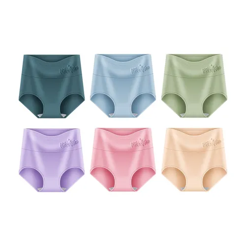 Disney Cotton Panties Women's 6 Pieces Independent Packaging