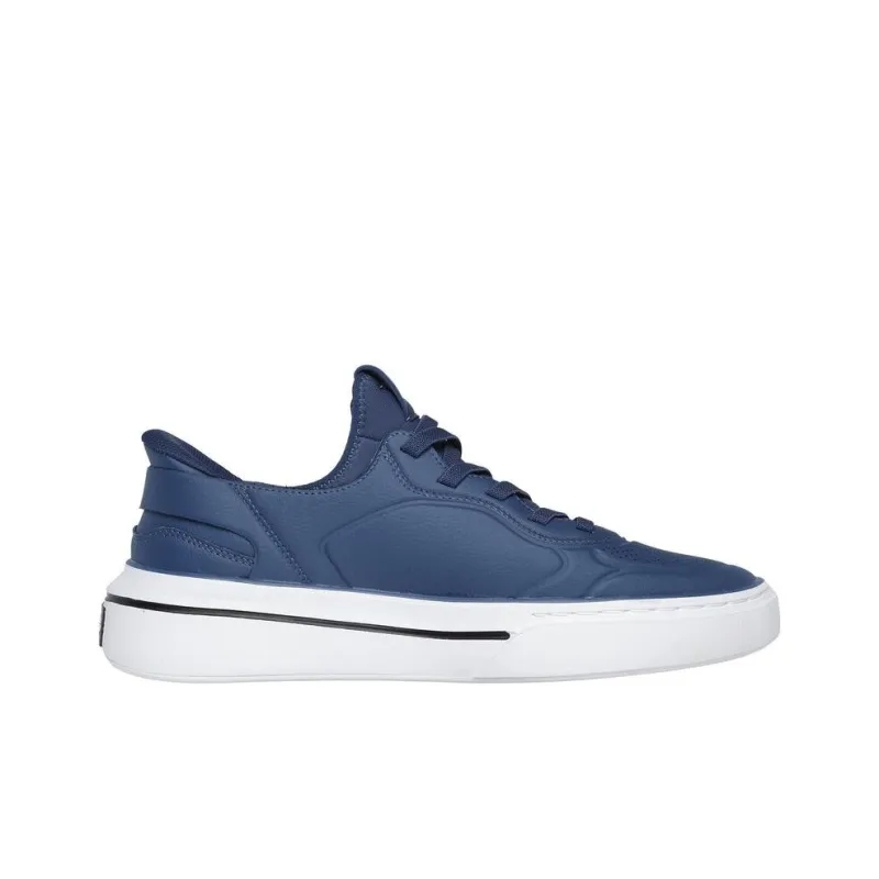 Skechers Snoop One Anti-Slip Wear-Resistant Low-Top Casual Shoes Men's Blue-1