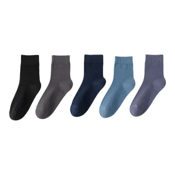 Yalu Mid-Calf Socks Men's 5 Pack