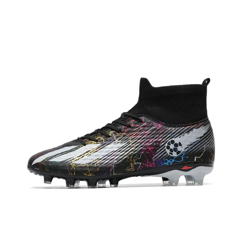 Kuding FG Rubber Long Studs Artificial Ground Natural Ground Impact-Resistant Soccer Shoes Unisex-0