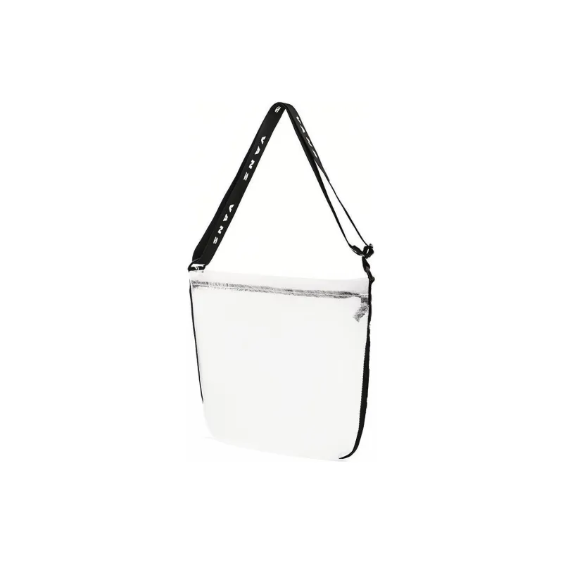 Vans Nylon Shoulder Bag Crossbody Bag Regular Unisex Semi Transparent-0