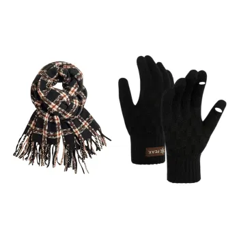 PEAK Acrylic Polyamide Polyester Knit Gloves Unisex