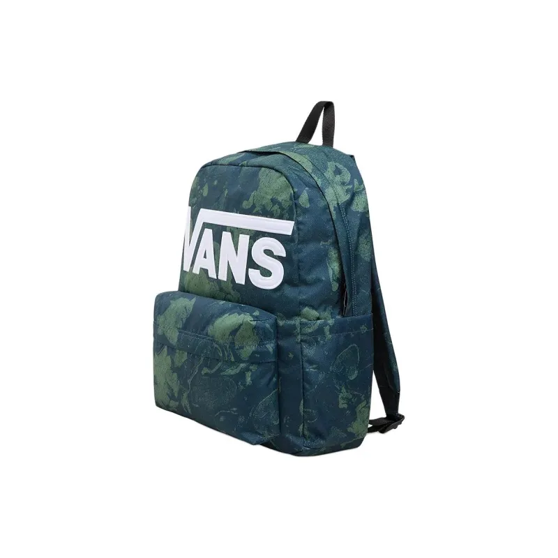 Vans Polyester Backpack Unisex Blue Green-3