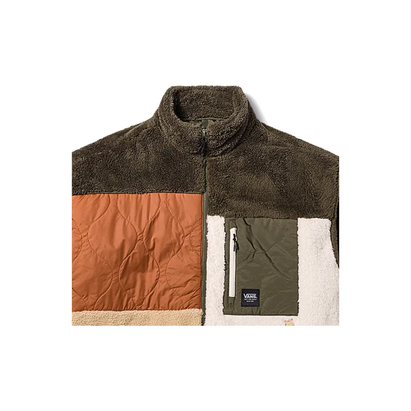 Vans Velvet Jackets Women's Army Green-6