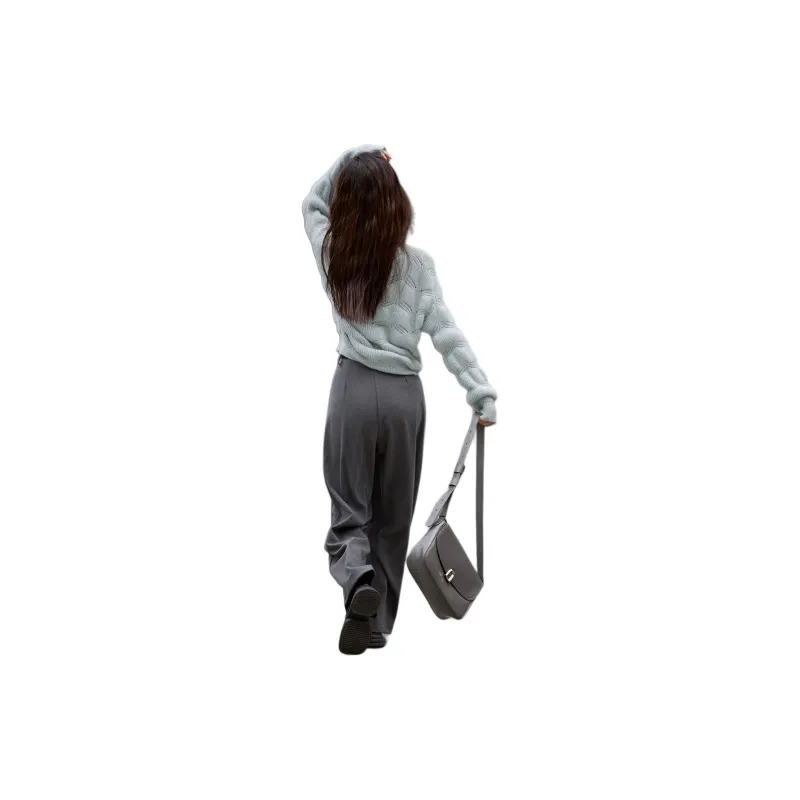 【dme】 Knitwear Women's Light Gray-1