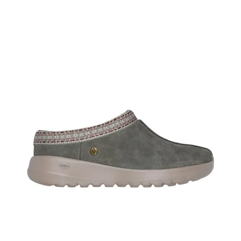 Skechers ON THE GO Anti-Slip Wear-Resistant Low-Top Casual Shoes Women's Olive Green-1