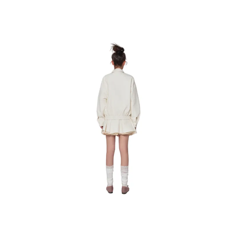 ANN ANDELMAN Jackets & Coats Women's Ecru-2