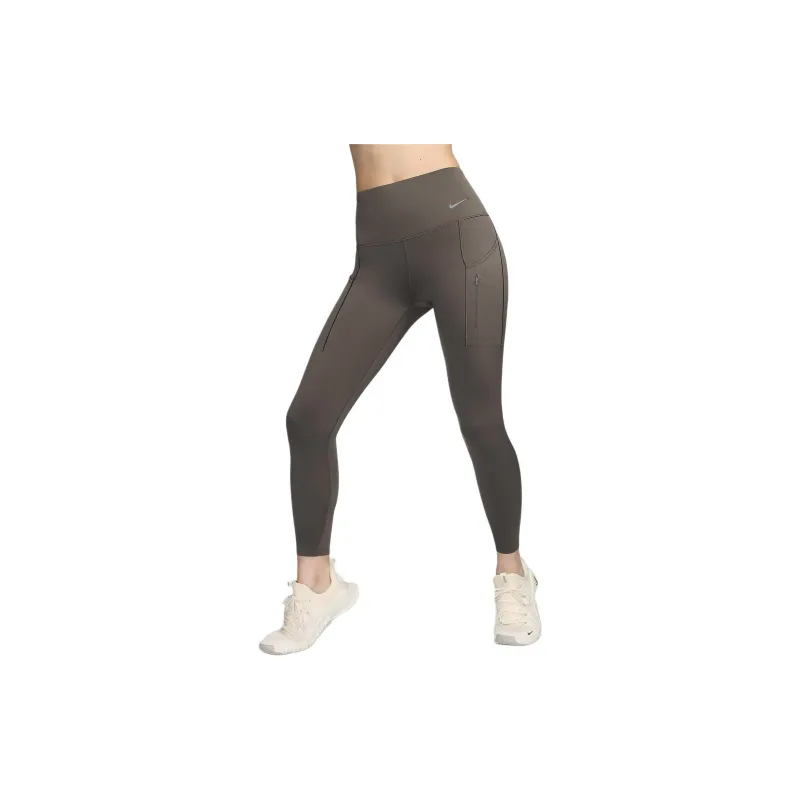 Nike Go Athletic Trousers Women's Stone Gray/Black-3