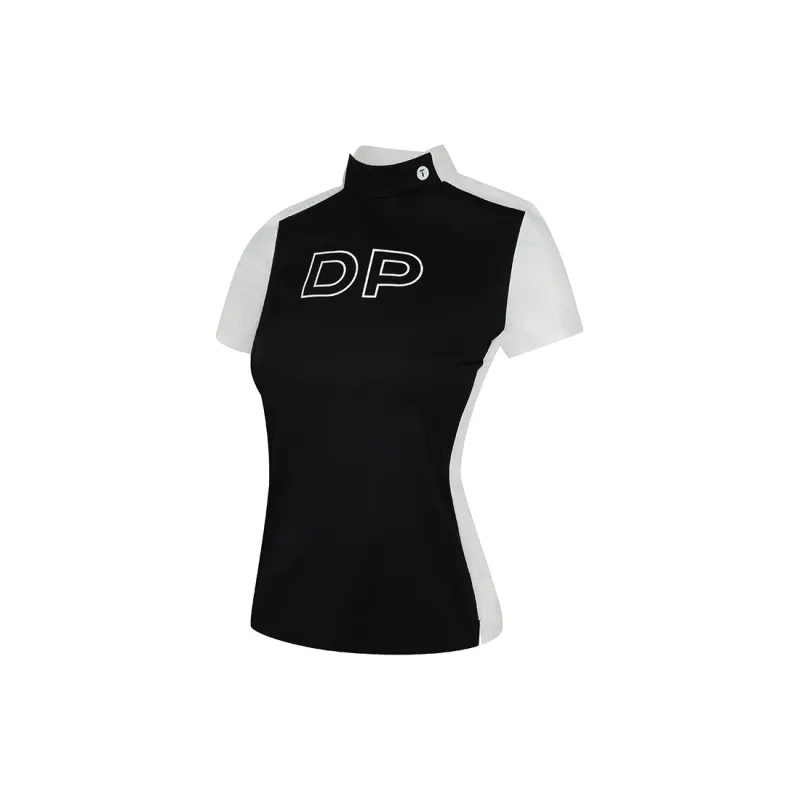 EUROPEAN TOUR T Shirt Women's Black White-1