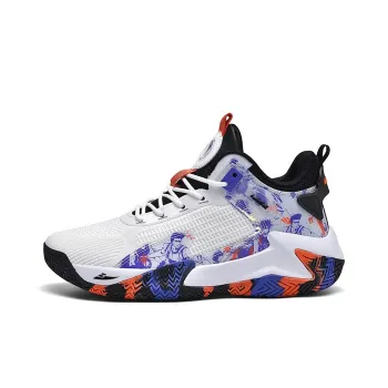 Kuding Cushioning Breathable Mid Top Basketball Shoes Men's