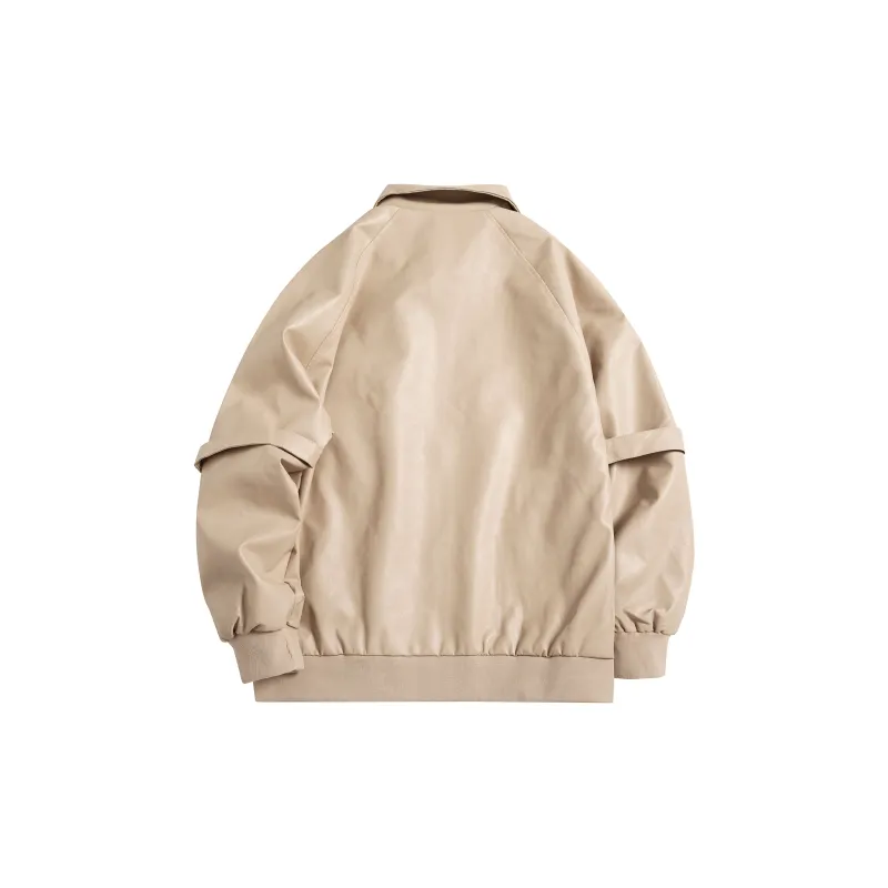 Ang2 Stu Leather Jackets Unisex-18