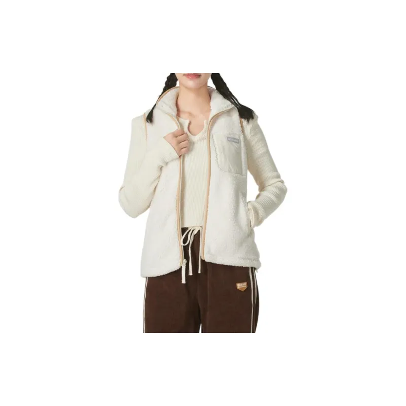 Columbia Vests Women's Ecru-1
