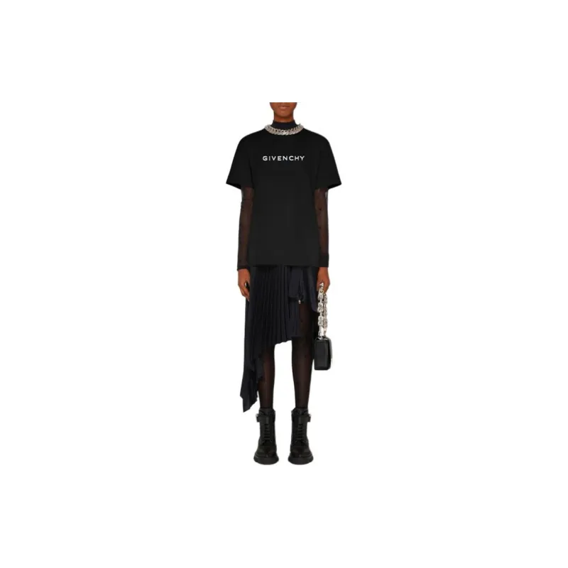 Givenchy T Shirts Women's Black-1