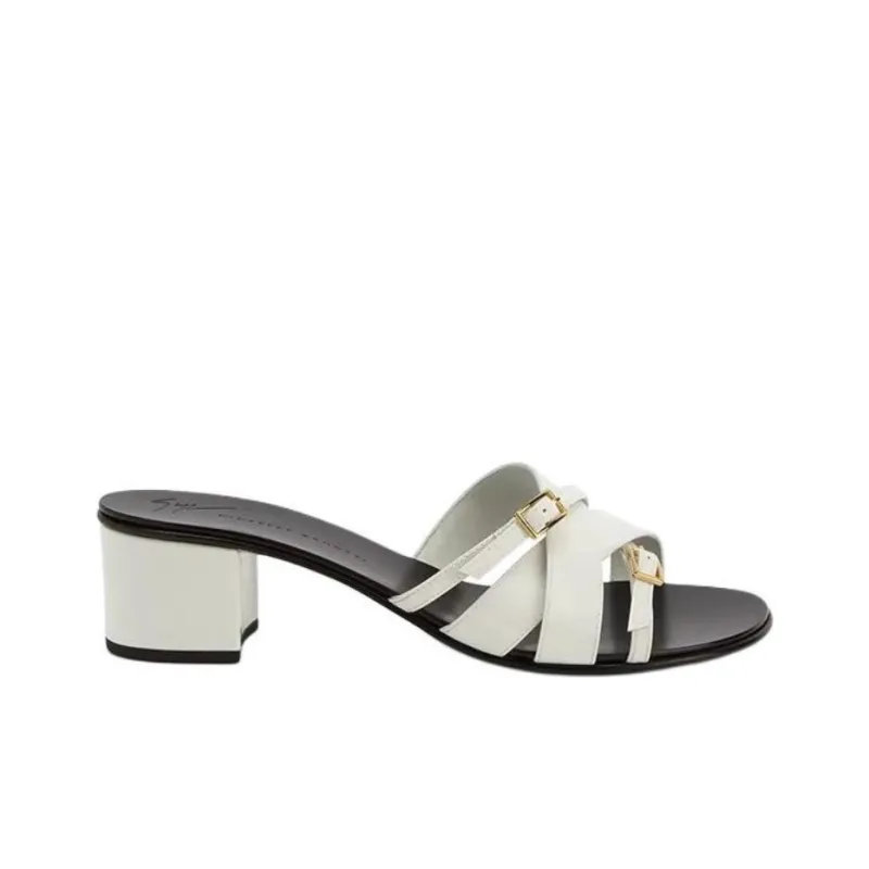 Giuseppe Zanotti/GZ Slide Slippers Women's White-1